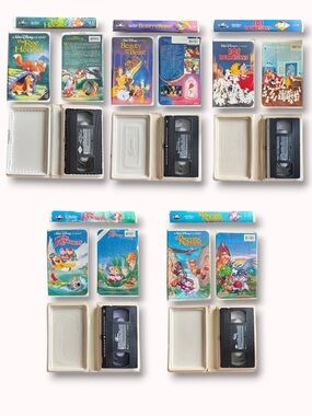 Disney Black Diamond Classics VHS bundle #1